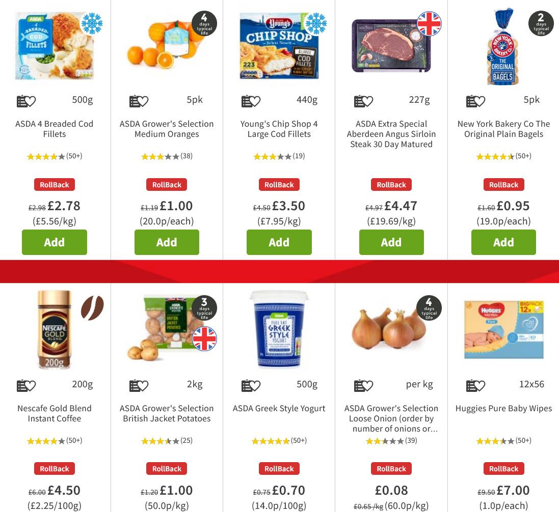 ASDA Offers from 27 November