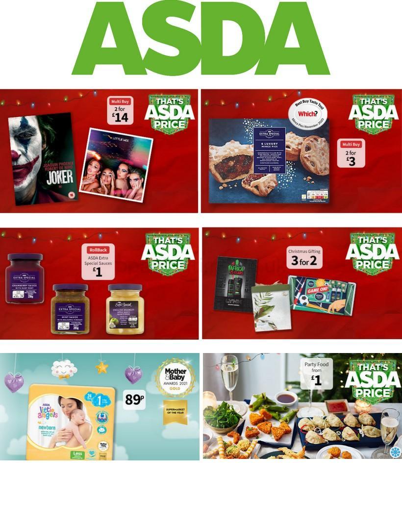 ASDA Offers from 4 December