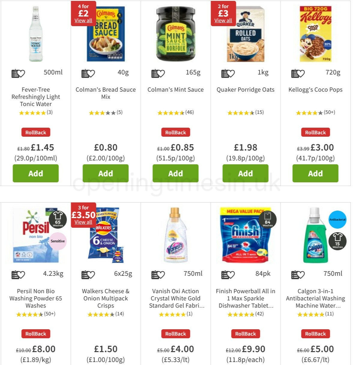 ASDA Offers from 18 December