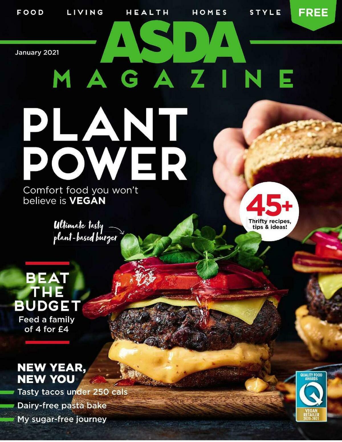 ASDA Magazine January Offers from 6 January