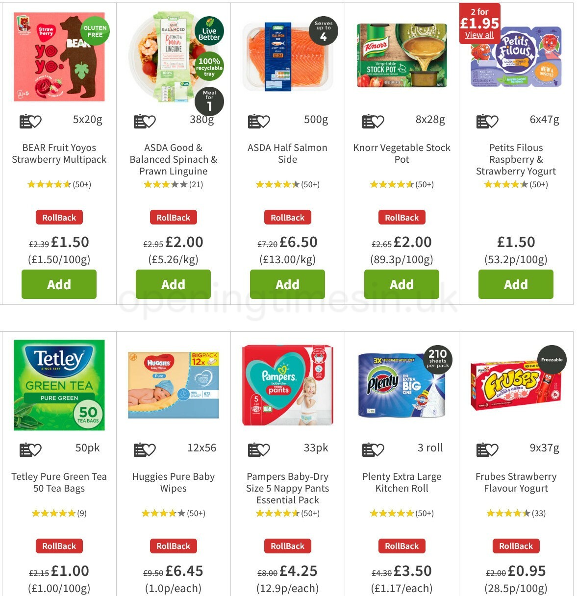 ASDA Offers from 14 January