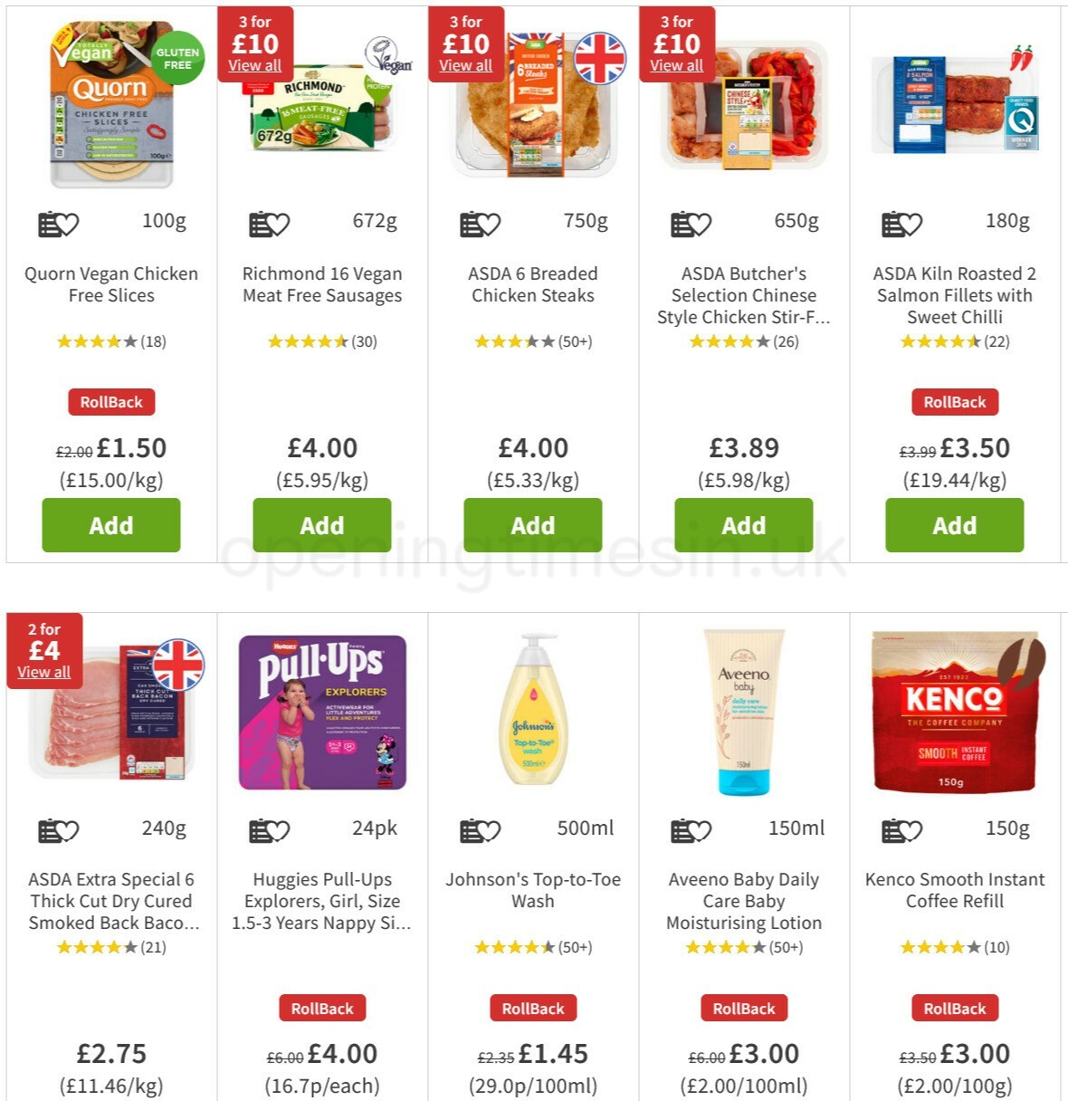 ASDA Offers from 14 January