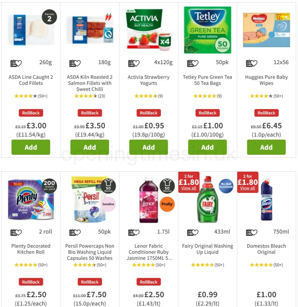 ASDA Offers from 22 January