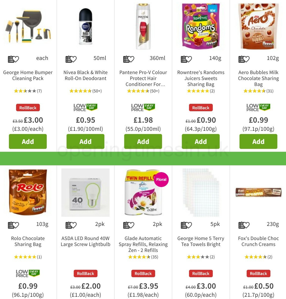 ASDA Offers from 29 January