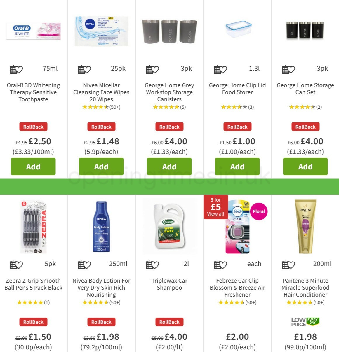 ASDA Offers from 29 January