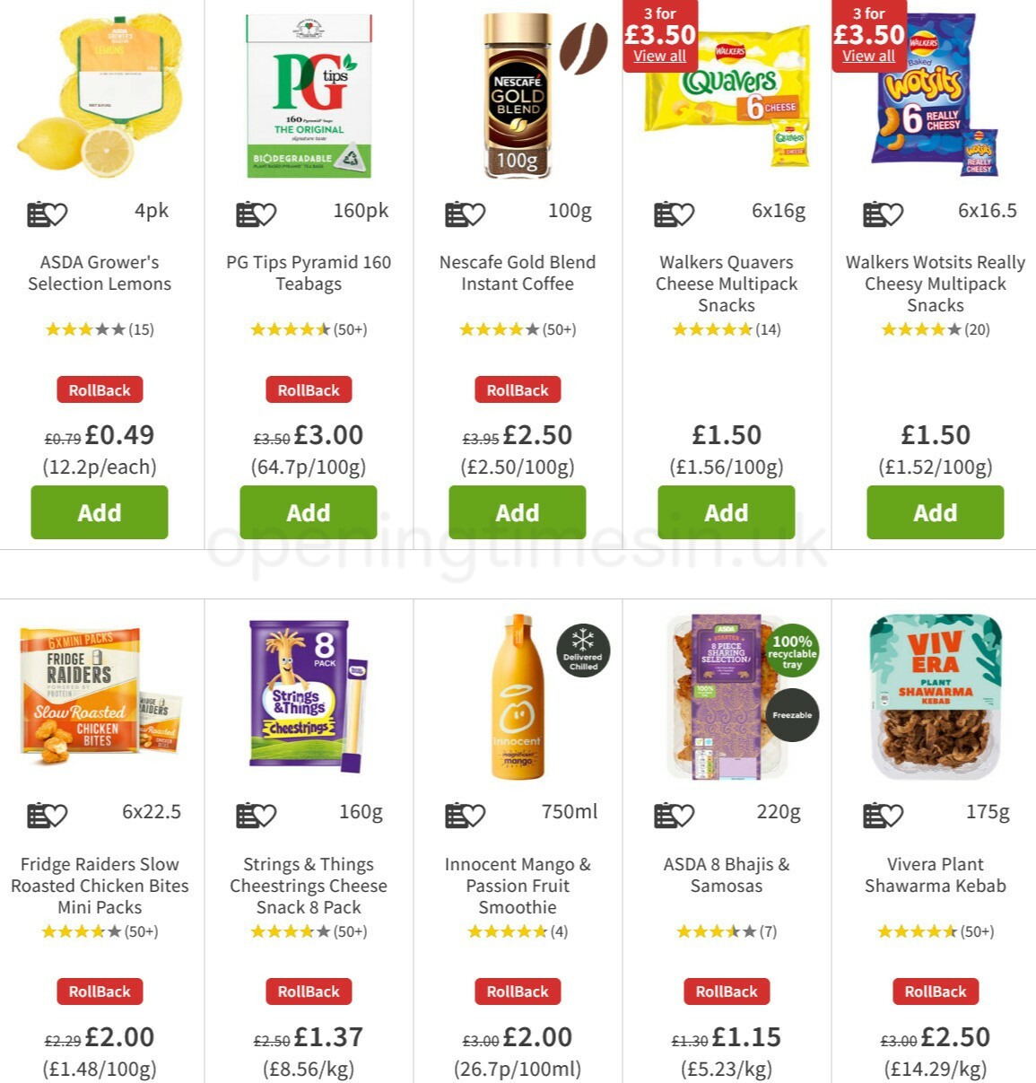 ASDA Offers from 29 January