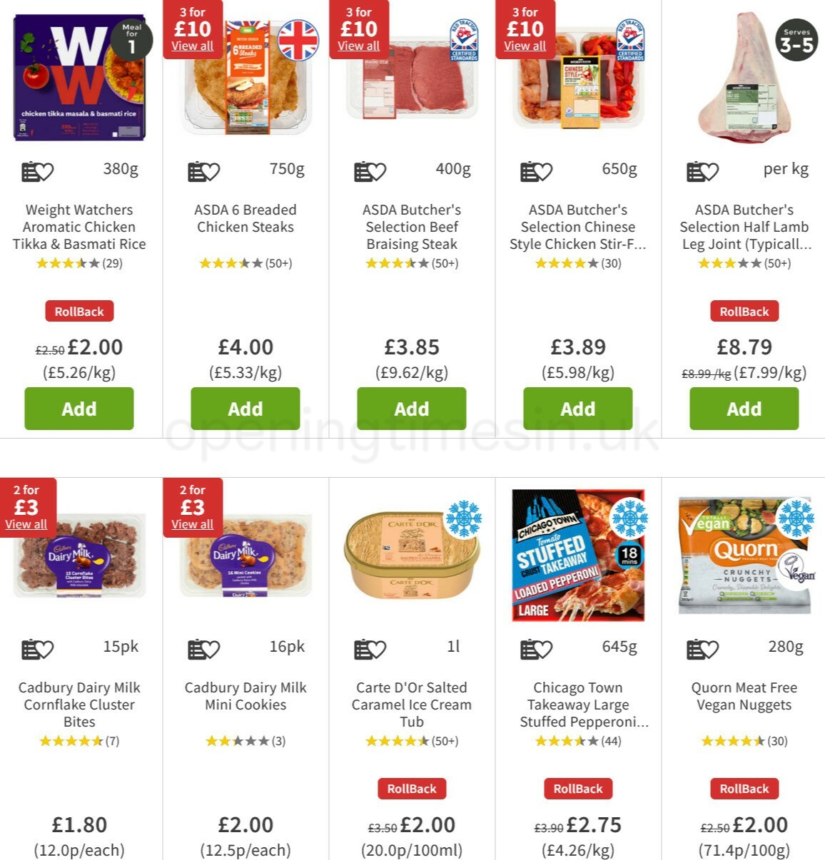 ASDA Offers from 29 January