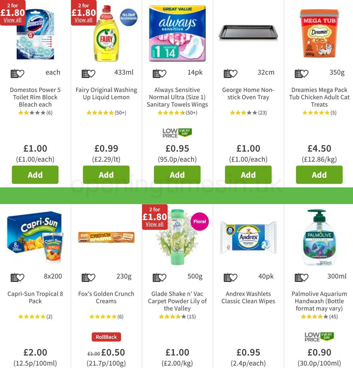 ASDA Offers from 29 January