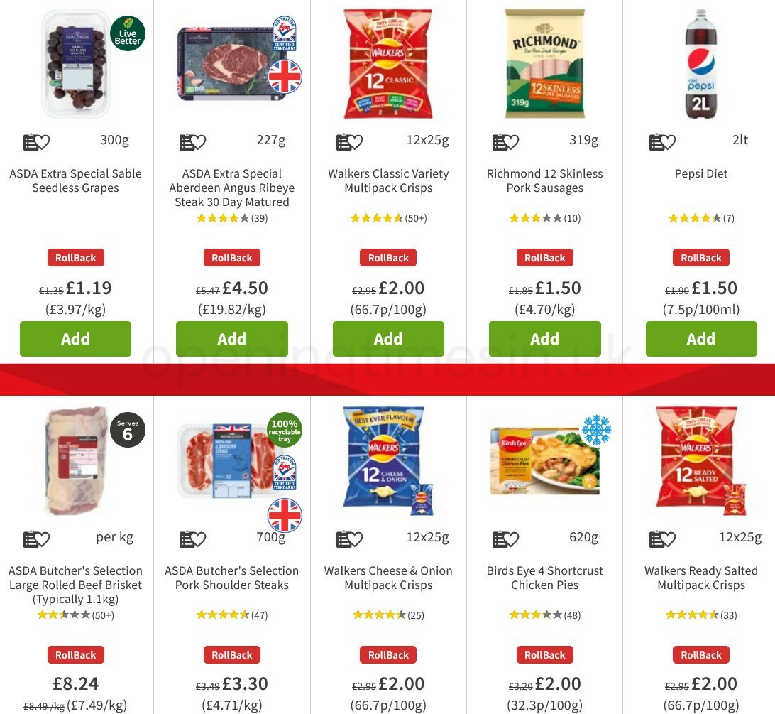 ASDA Offers from 5 February