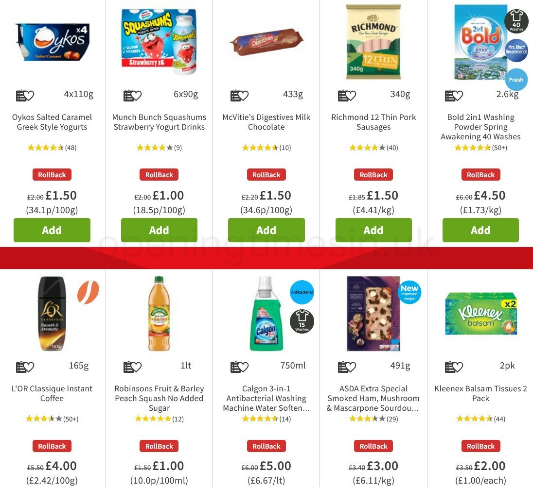 ASDA Offers from 5 February