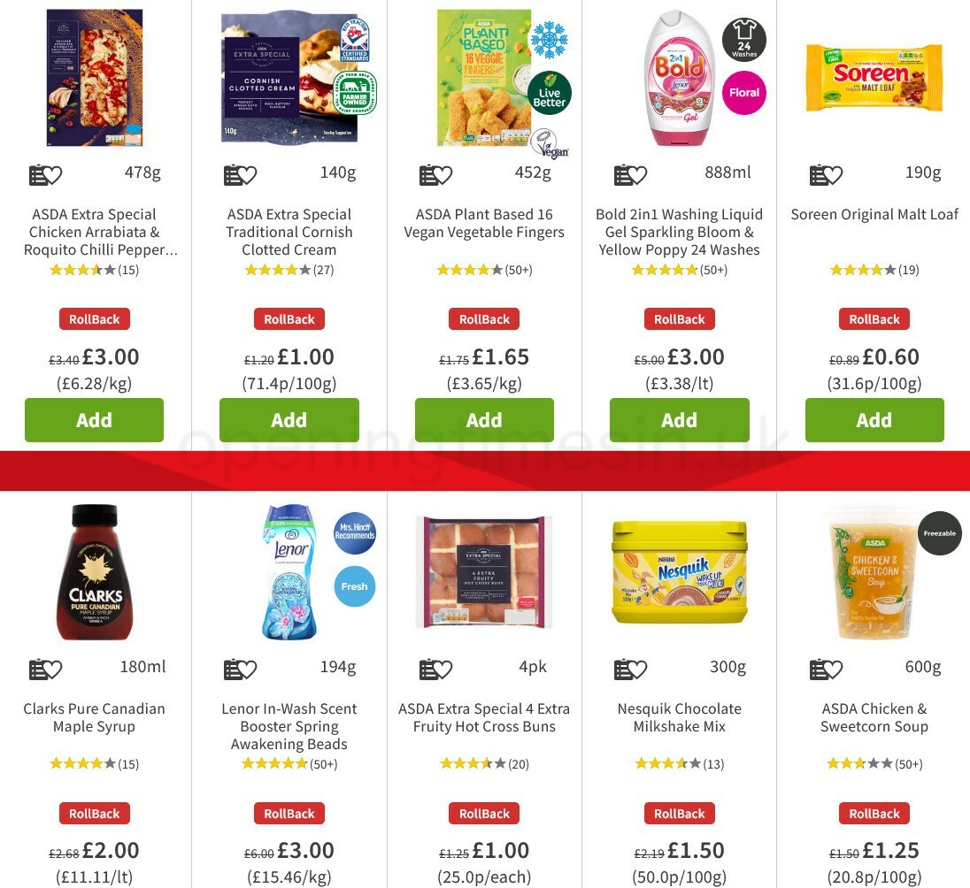 ASDA Offers from 5 February