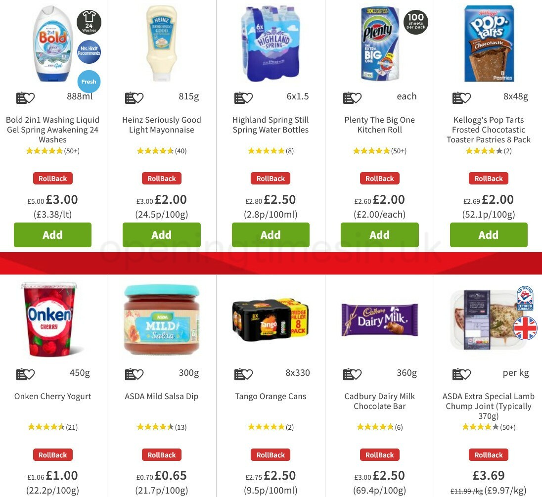 ASDA Offers from 5 February