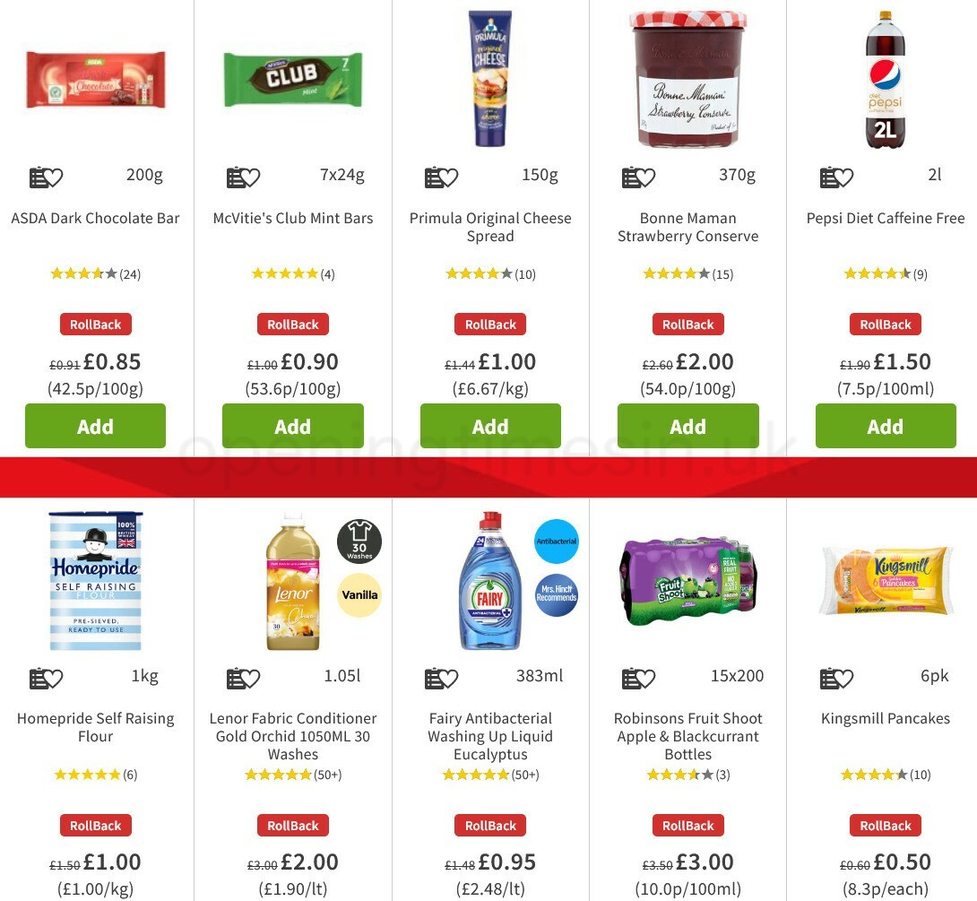 ASDA Offers from 5 February