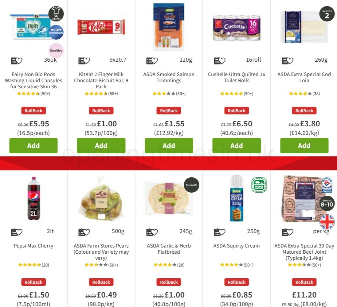 ASDA Offers from 5 February