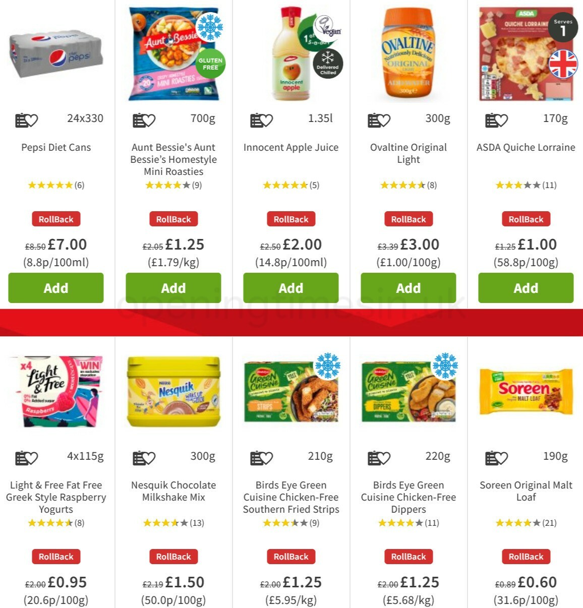 ASDA Offers from 19 February