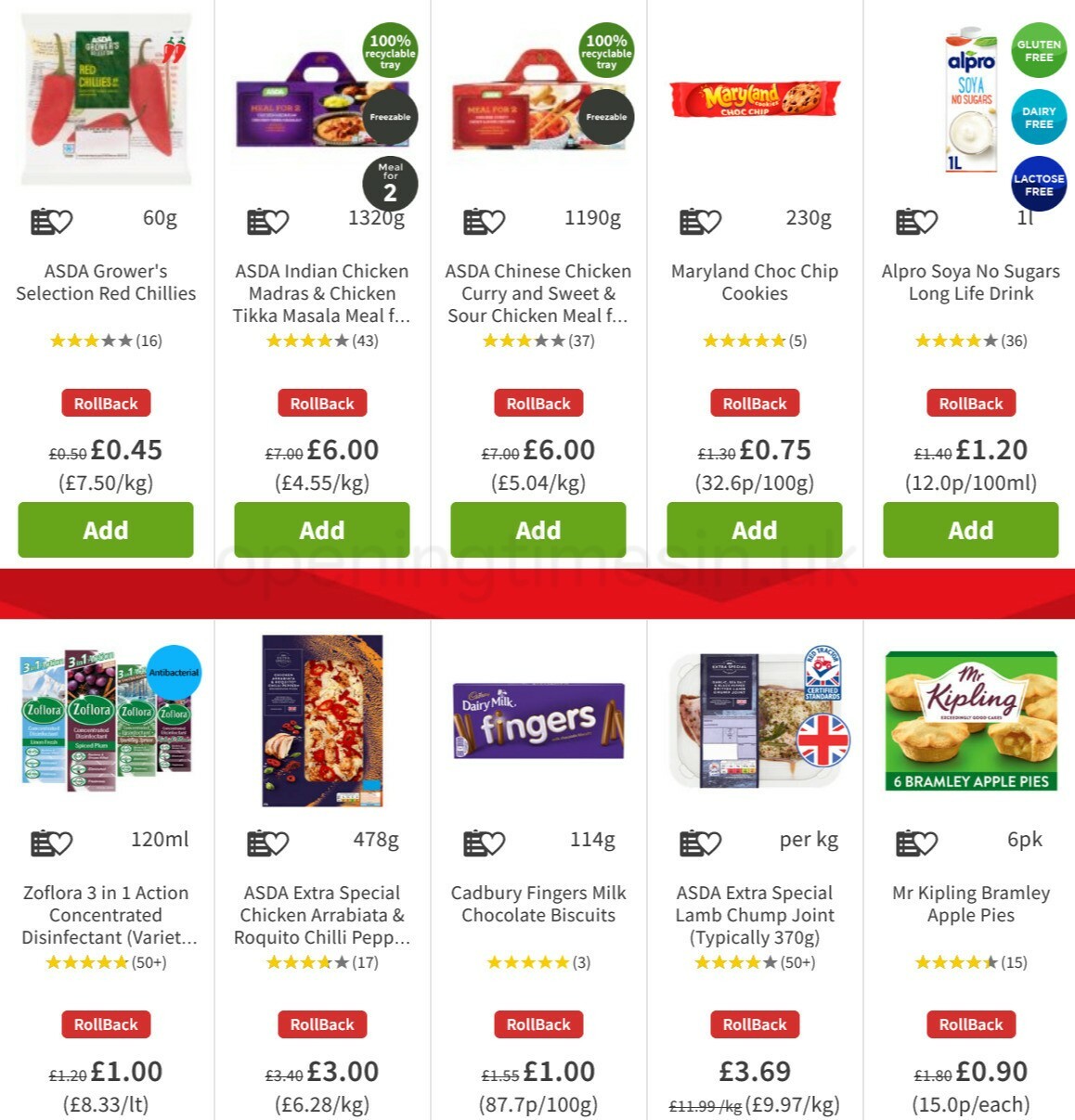 ASDA Offers from 19 February