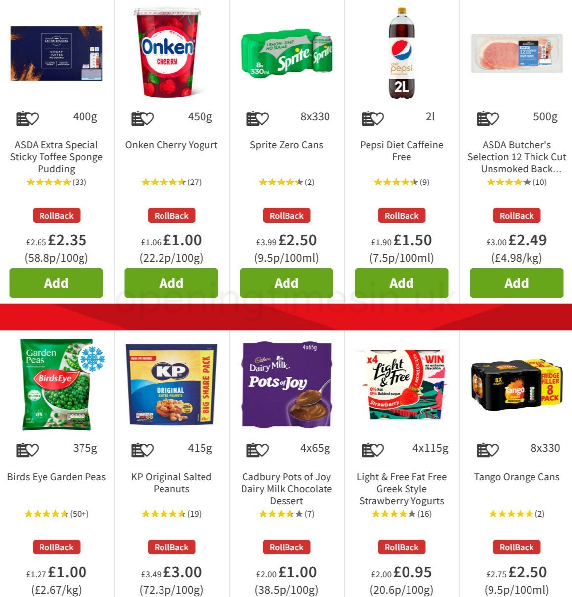 ASDA Offers from 19 February