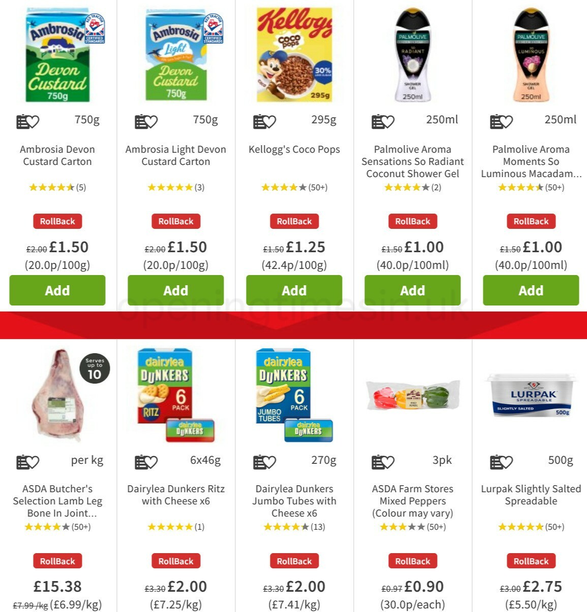ASDA Offers from 19 February