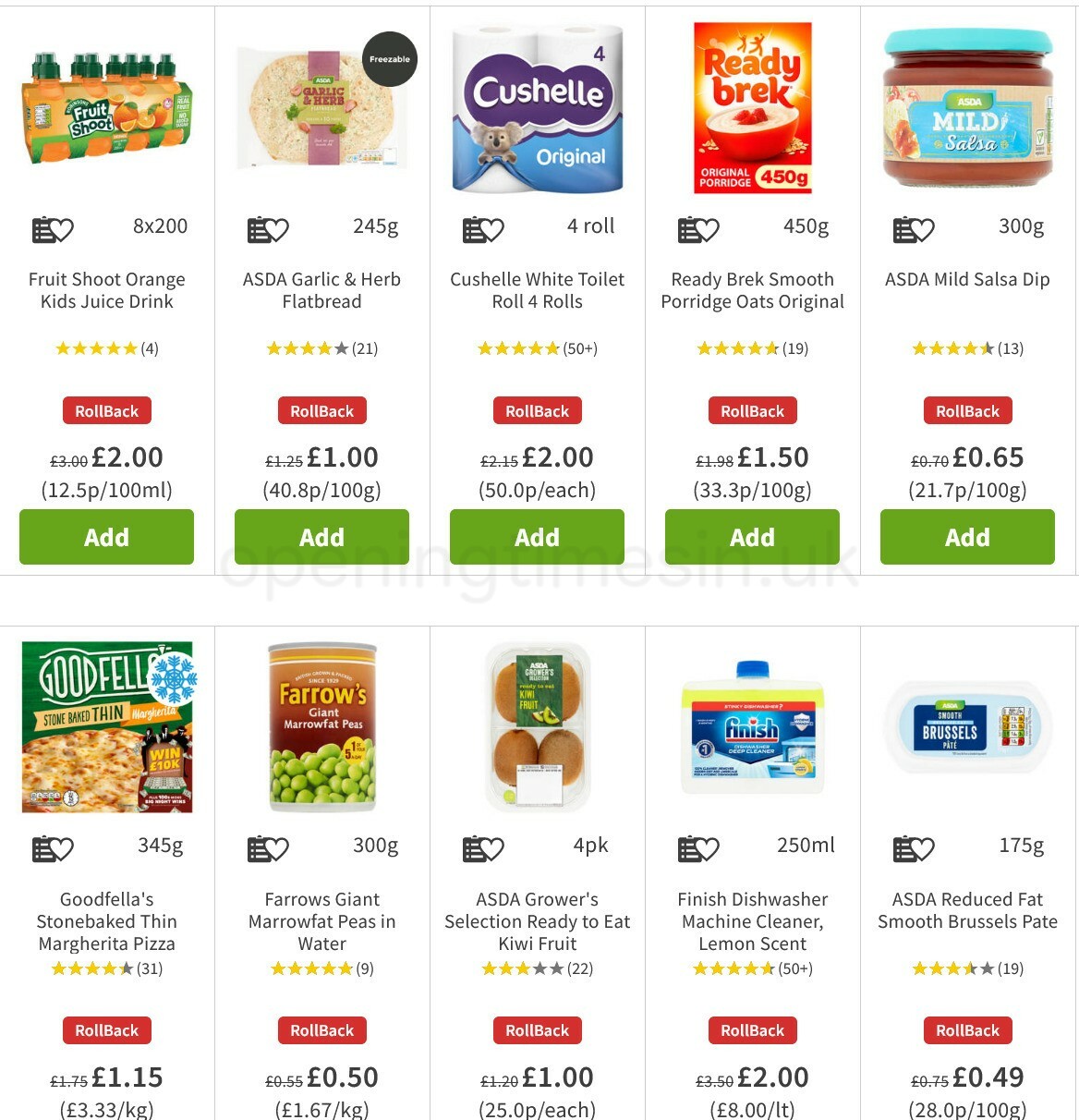 ASDA Offers from 25 February