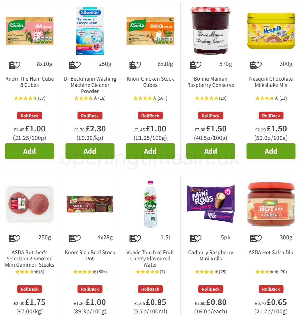 ASDA Offers from 25 February