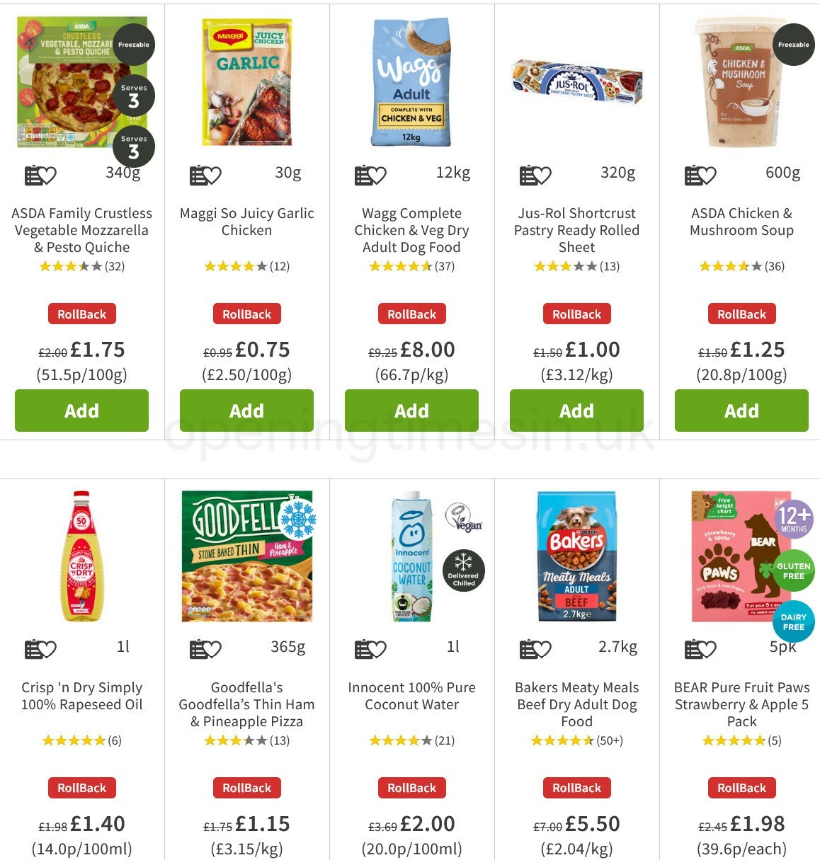 ASDA Offers from 25 February