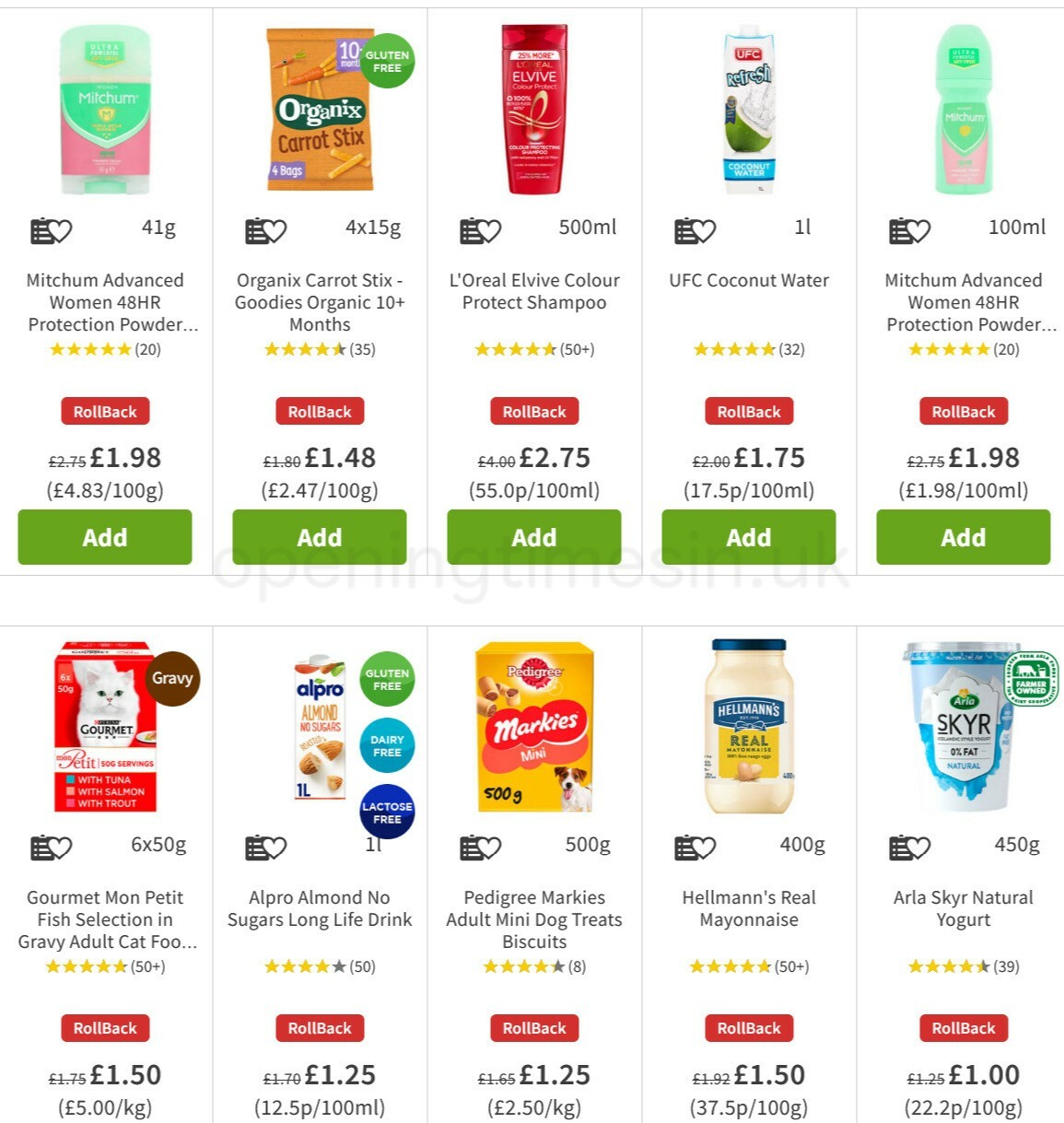 ASDA Offers from 25 February