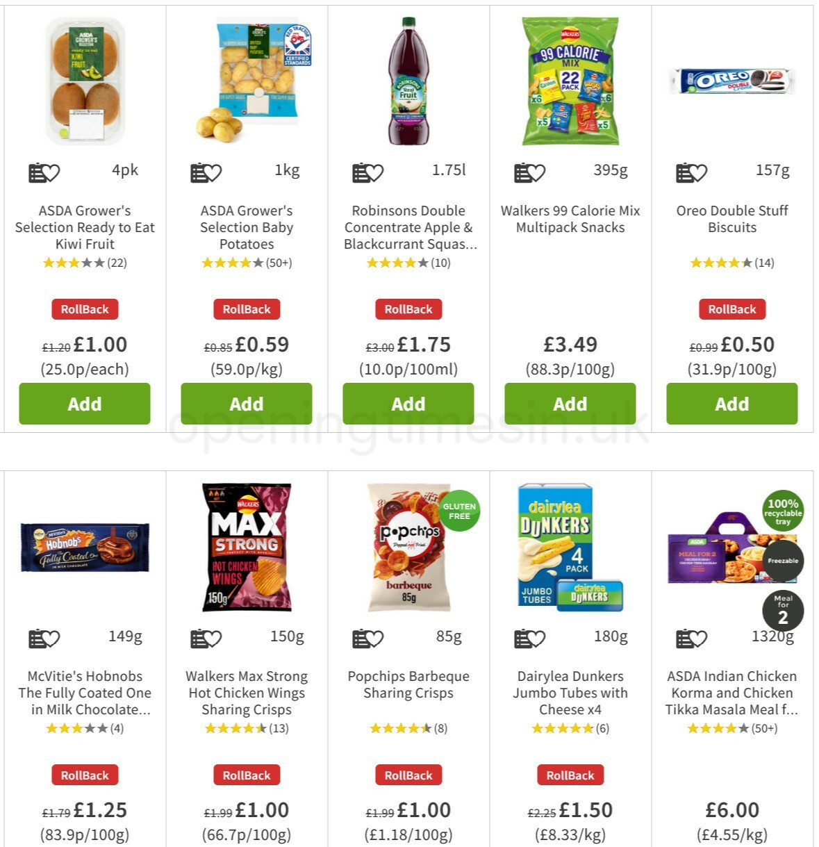ASDA Offers from 25 February