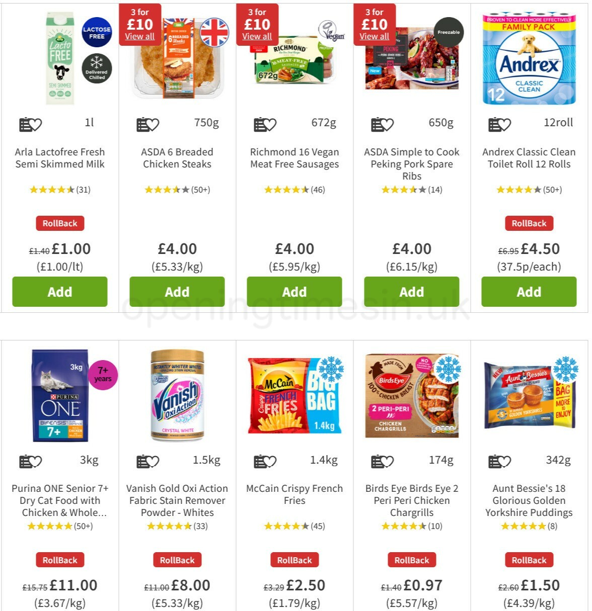ASDA Offers from 25 February