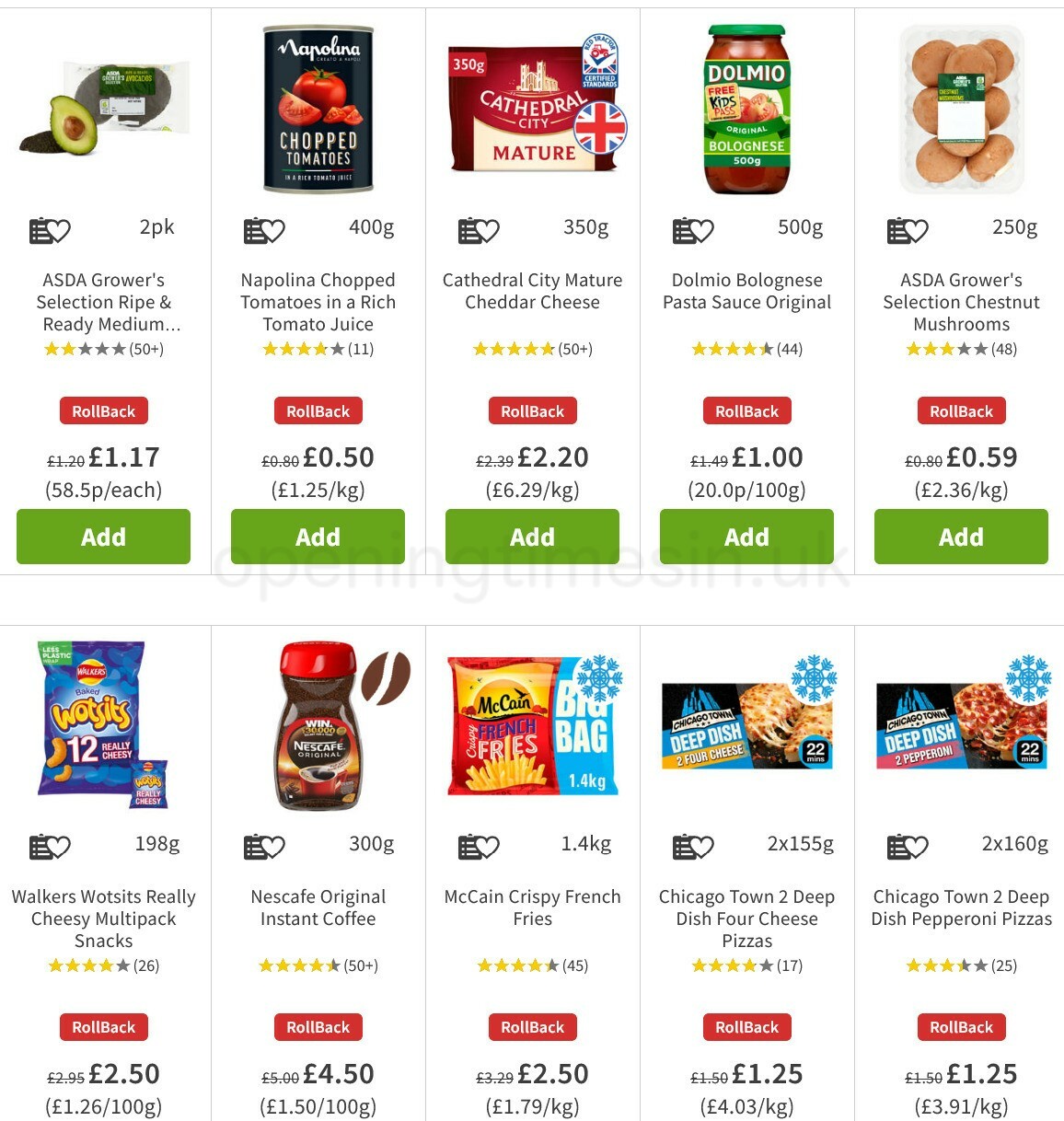 ASDA Offers from 25 February