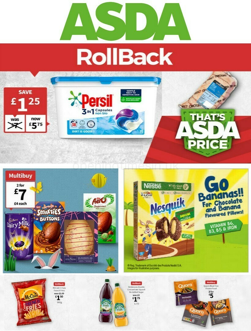ASDA Offers from 4 March