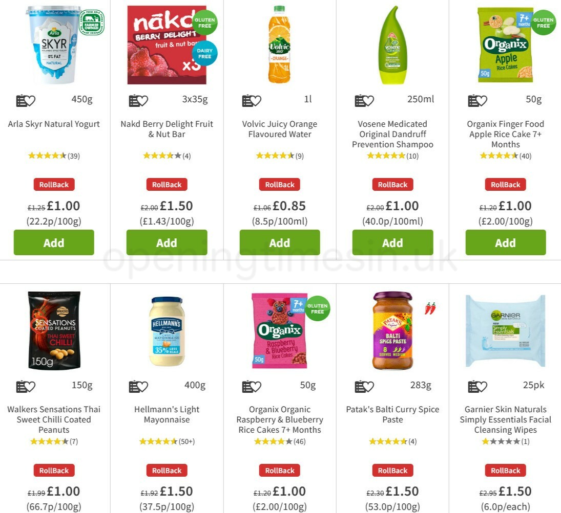 ASDA Offers from 4 March