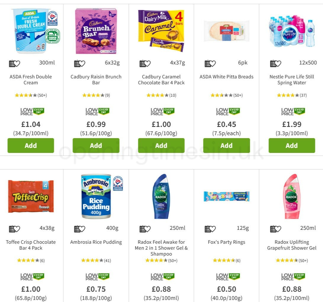 ASDA Offers from 11 March