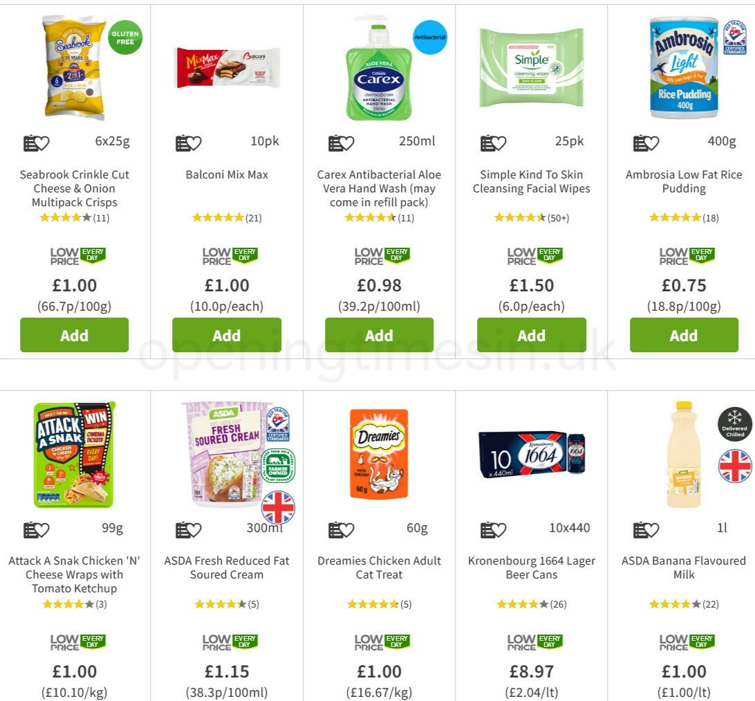 ASDA Offers from 11 March