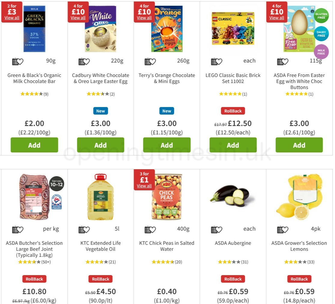 ASDA Offers from 19 March