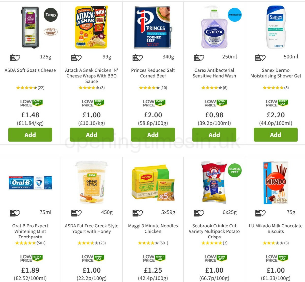 ASDA Offers from 26 March
