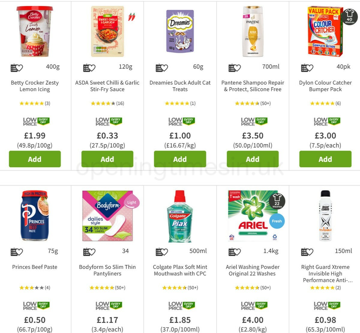 ASDA Offers from 26 March