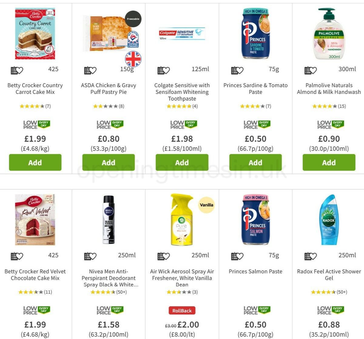 ASDA Offers from 26 March