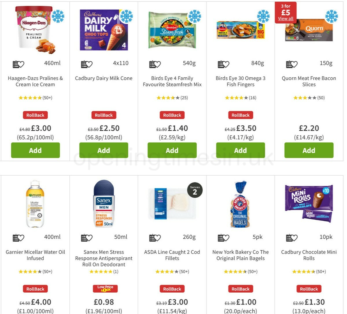 ASDA Offers from 26 March