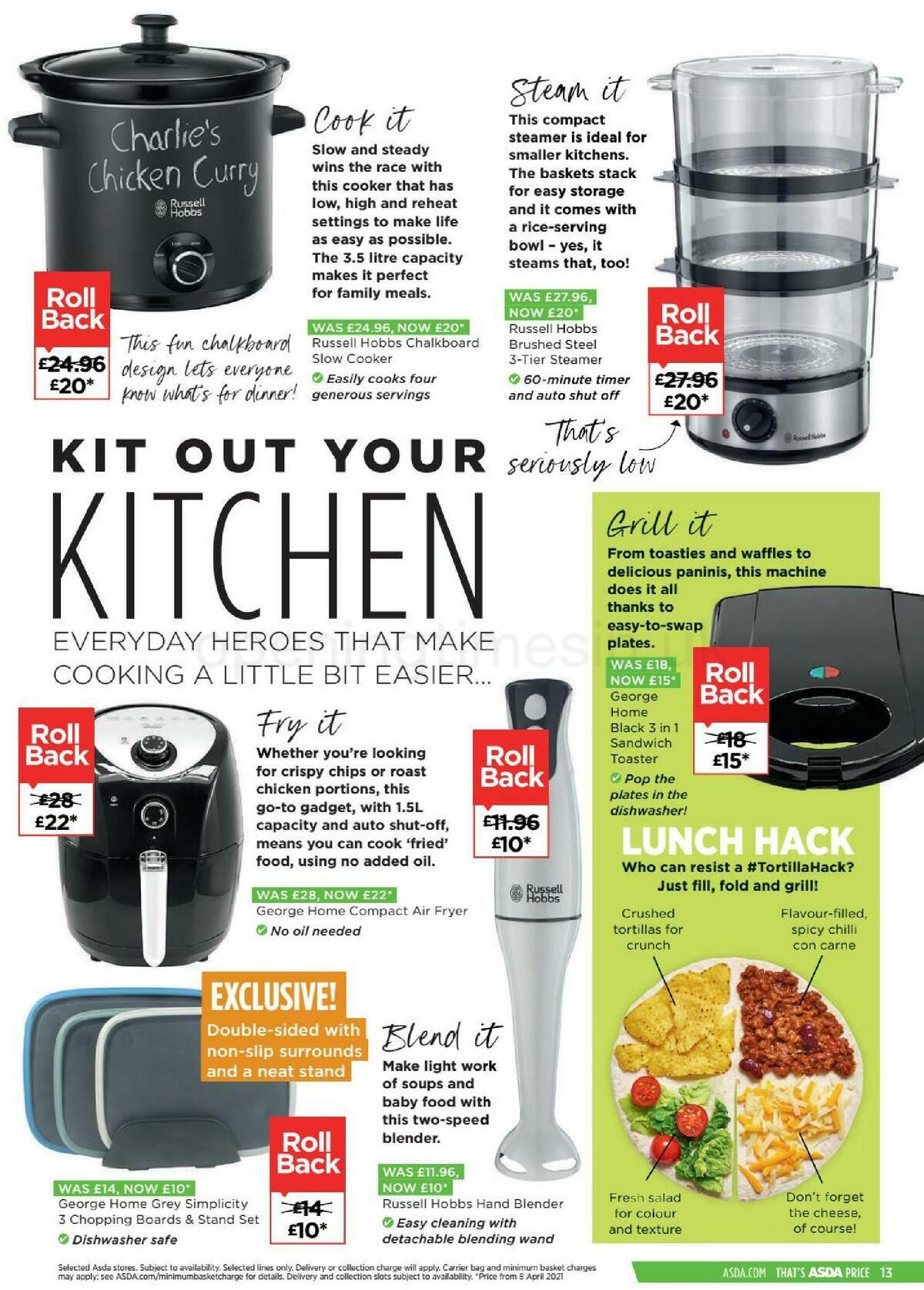 ASDA That's Asda Price April Offers from 1 April