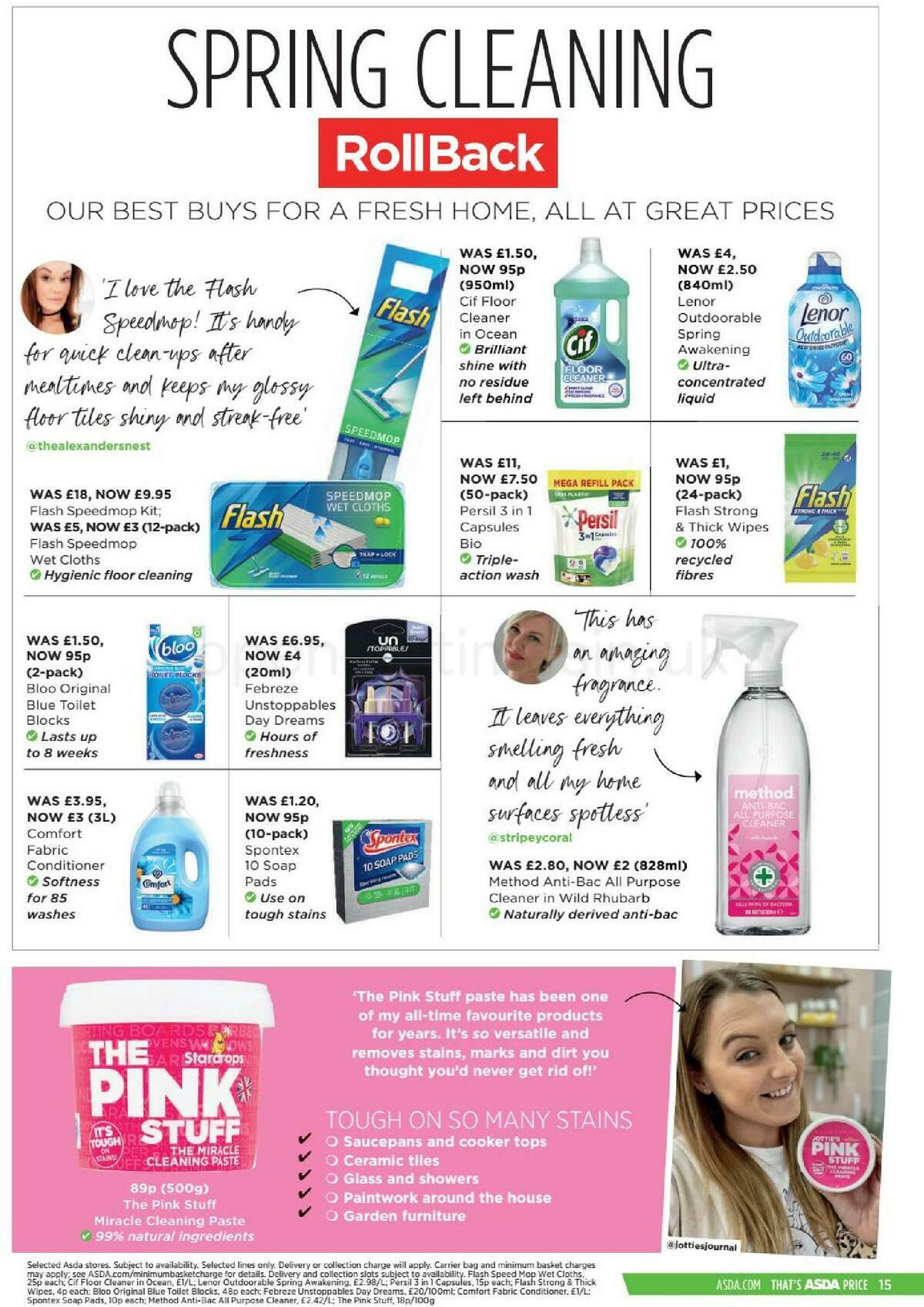 ASDA That's Asda Price April Offers from 1 April