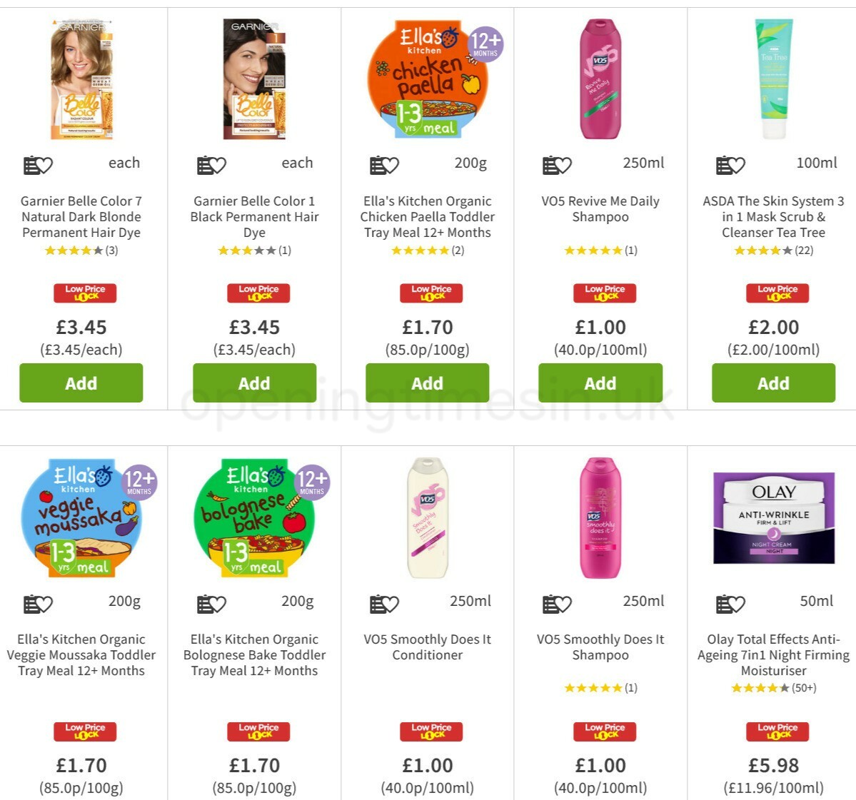 ASDA Offers from 8 April