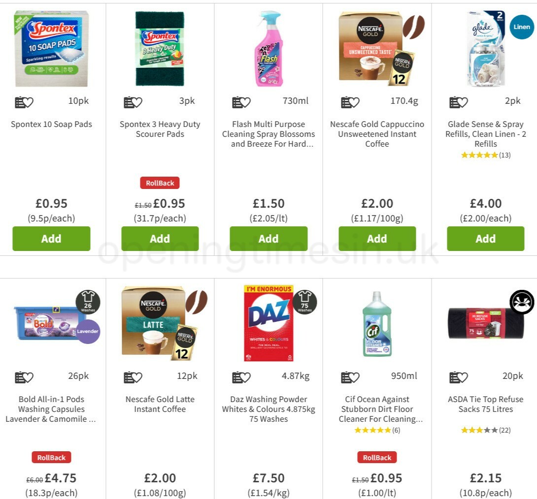 ASDA Offers from 16 April
