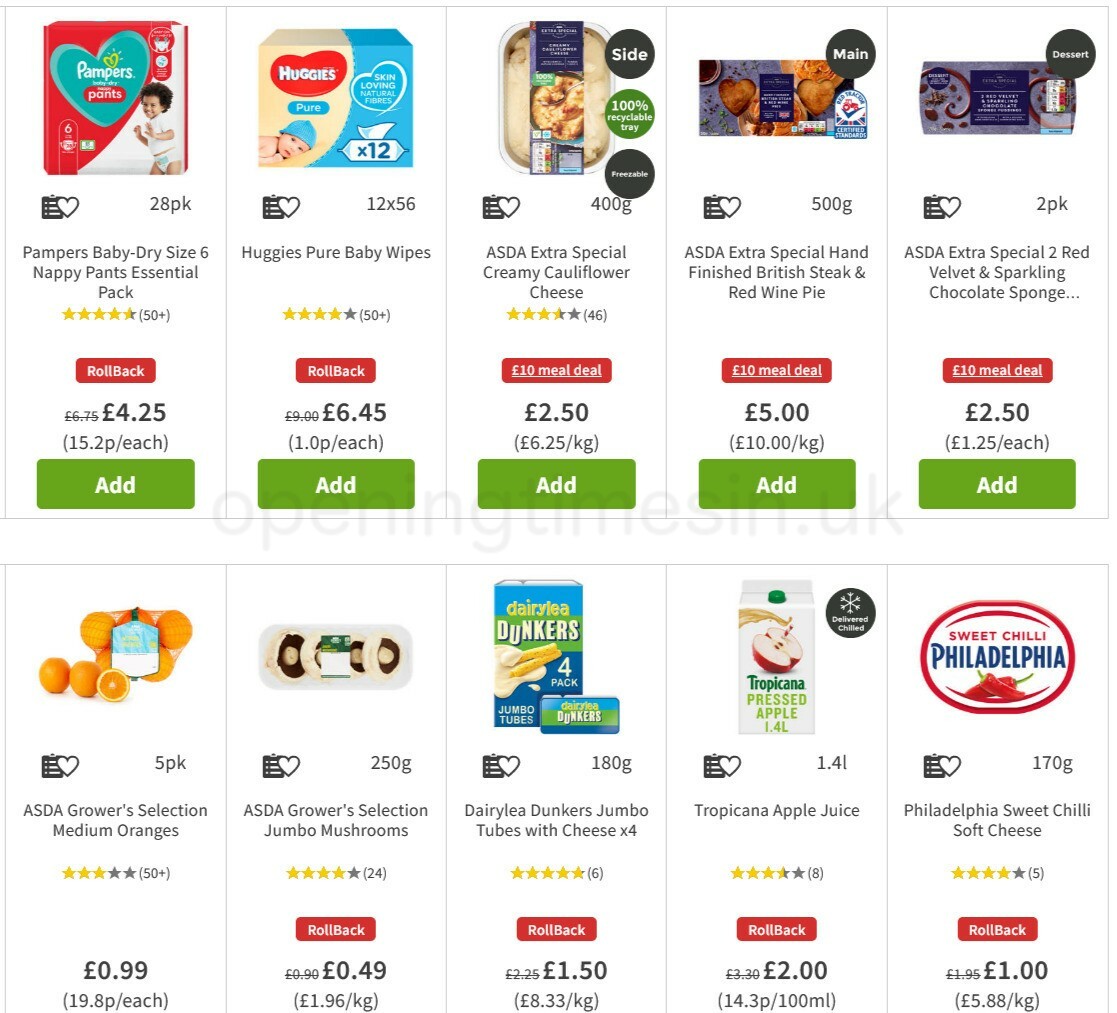 ASDA Offers from 16 April