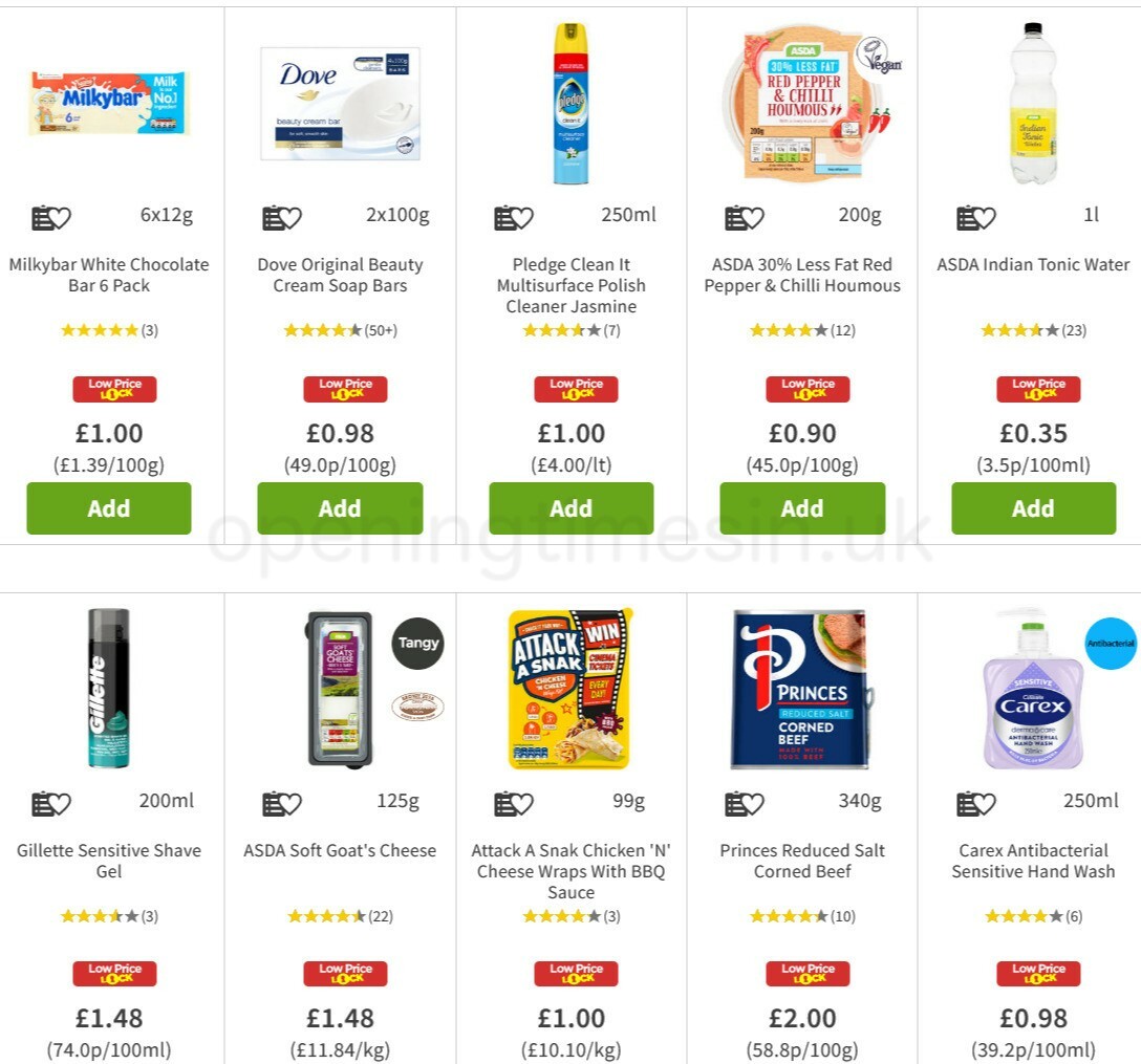 ASDA Offers from 16 April