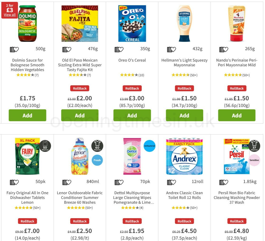 ASDA Offers from 16 April