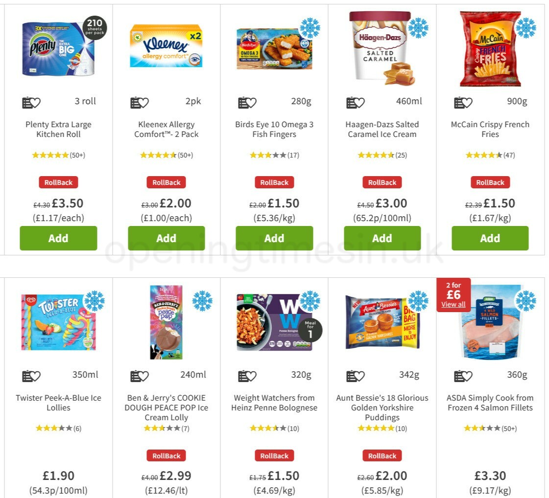 ASDA Offers from 16 April
