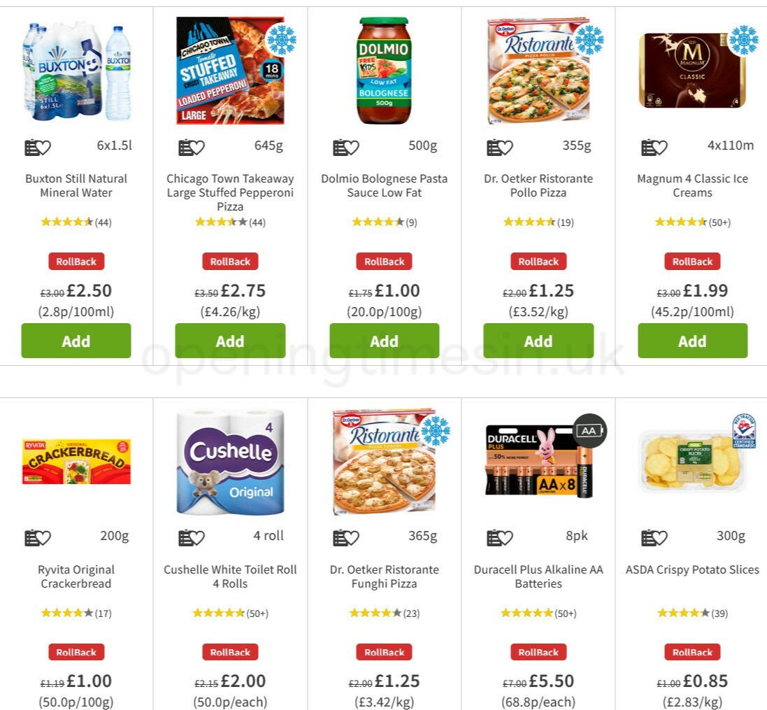 ASDA Offers from 30 April