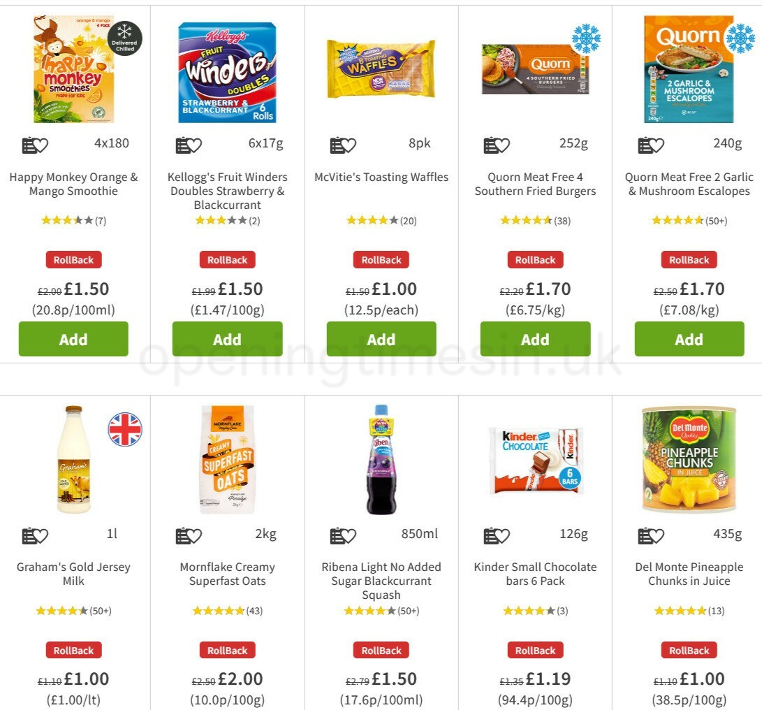 ASDA Offers from 30 April
