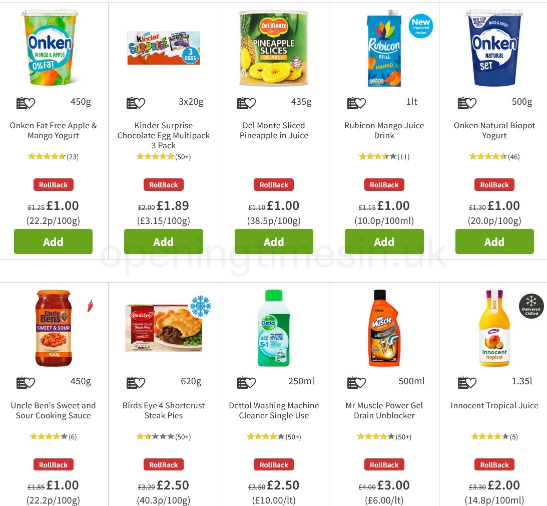 ASDA Offers from 30 April