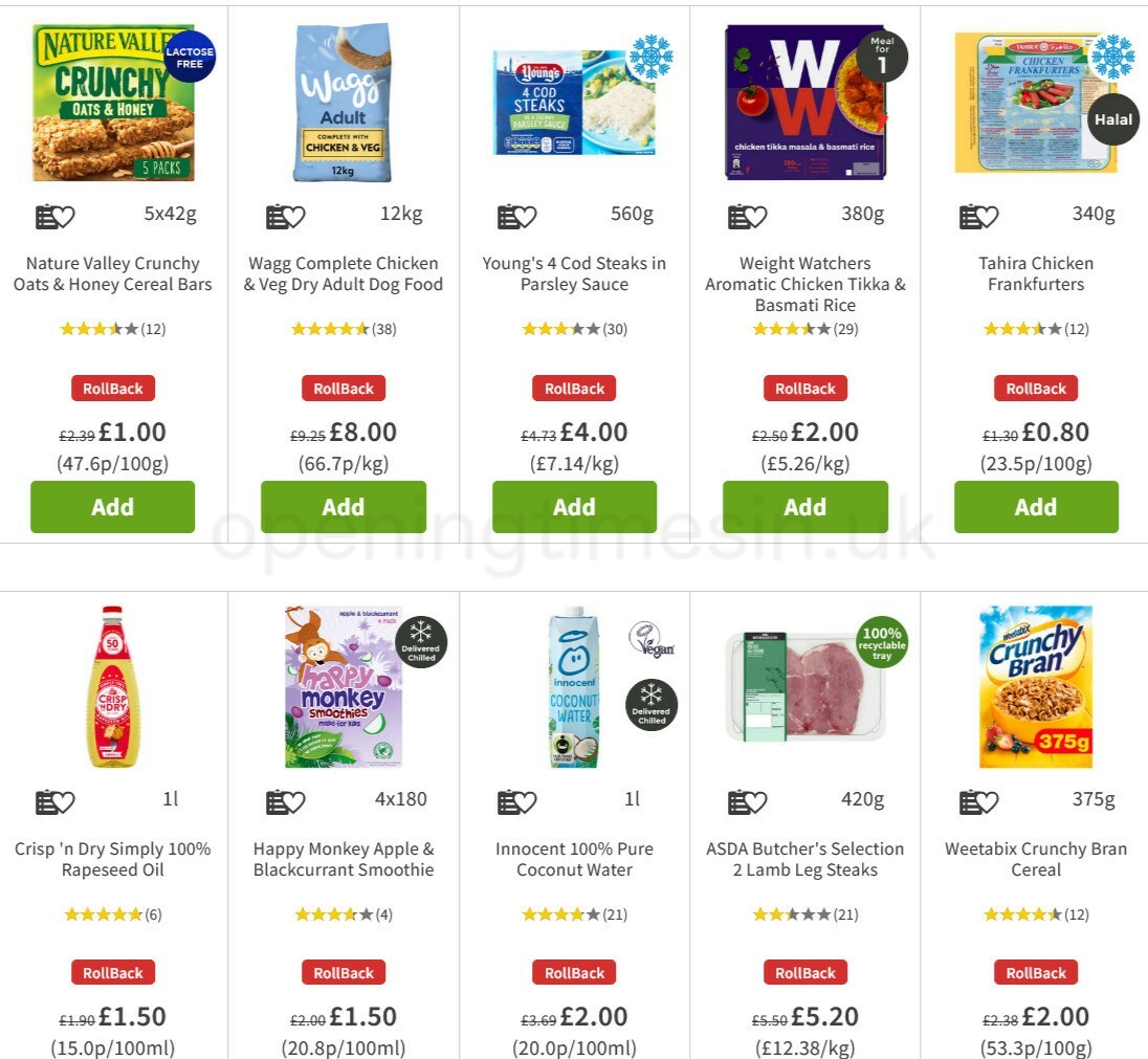 ASDA Offers from 30 April